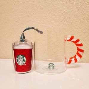 Starbucks set candy candy mug and ornament